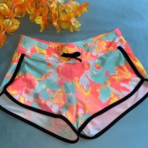 Tie-dye swim shorts